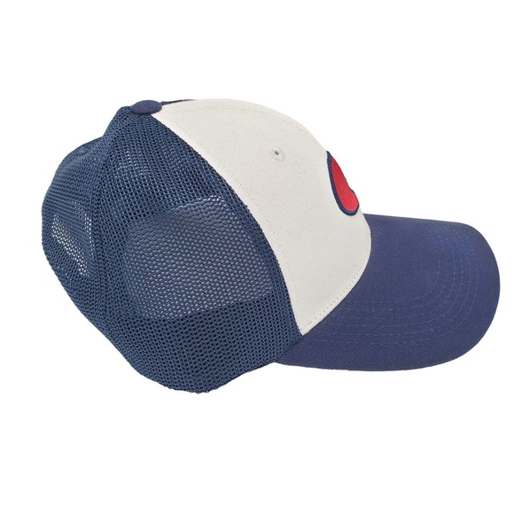 Costa Del Mar Fishing Embroidered Snapback Mesh Trucker Adjustable Cap‎ Hat Blue - Picture 3 of 6